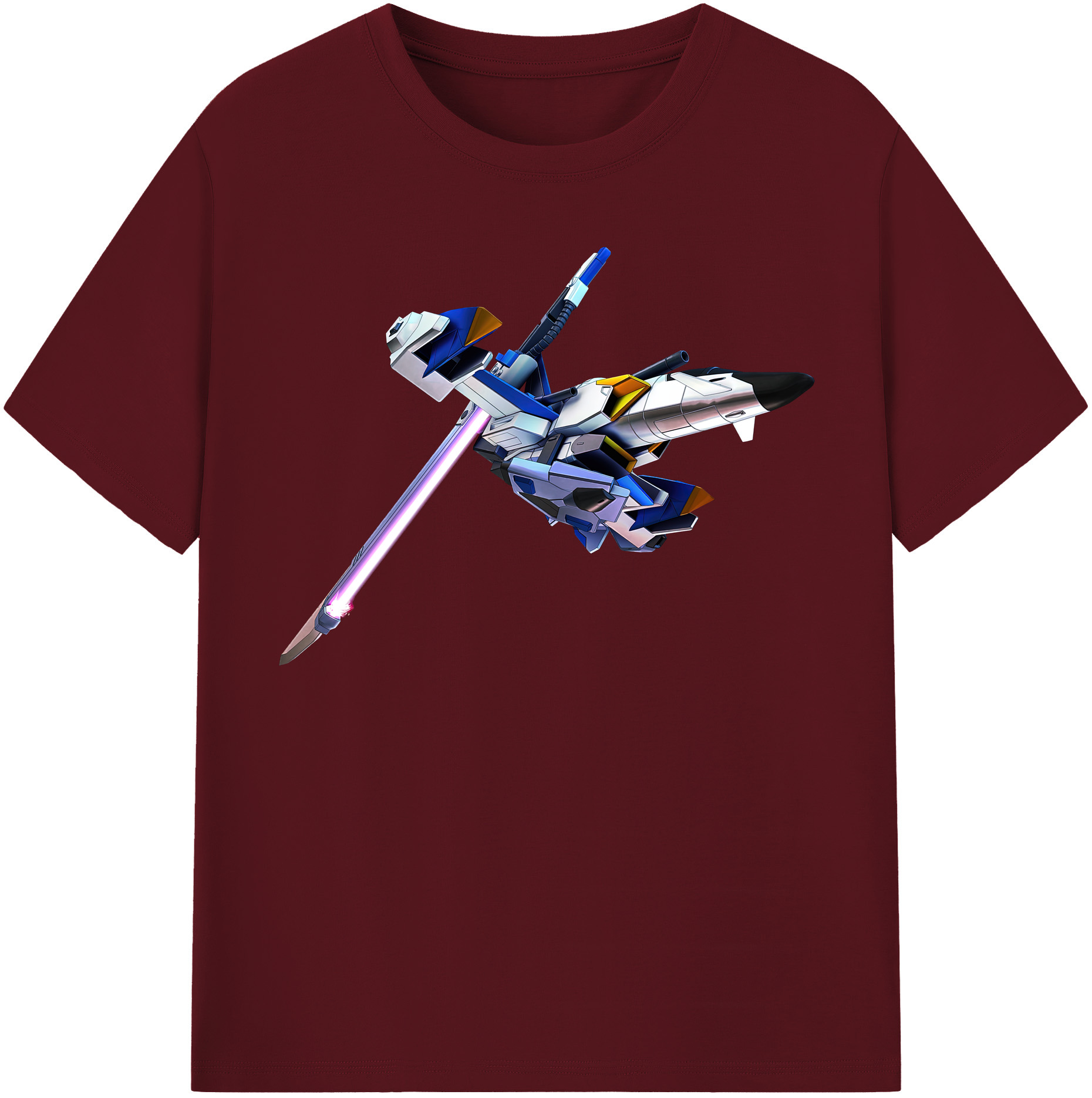 （画像用） 機動戦士ガンダム Mobile Suit Gundam 綿100％半袖Tシャツ（フロントプリント）